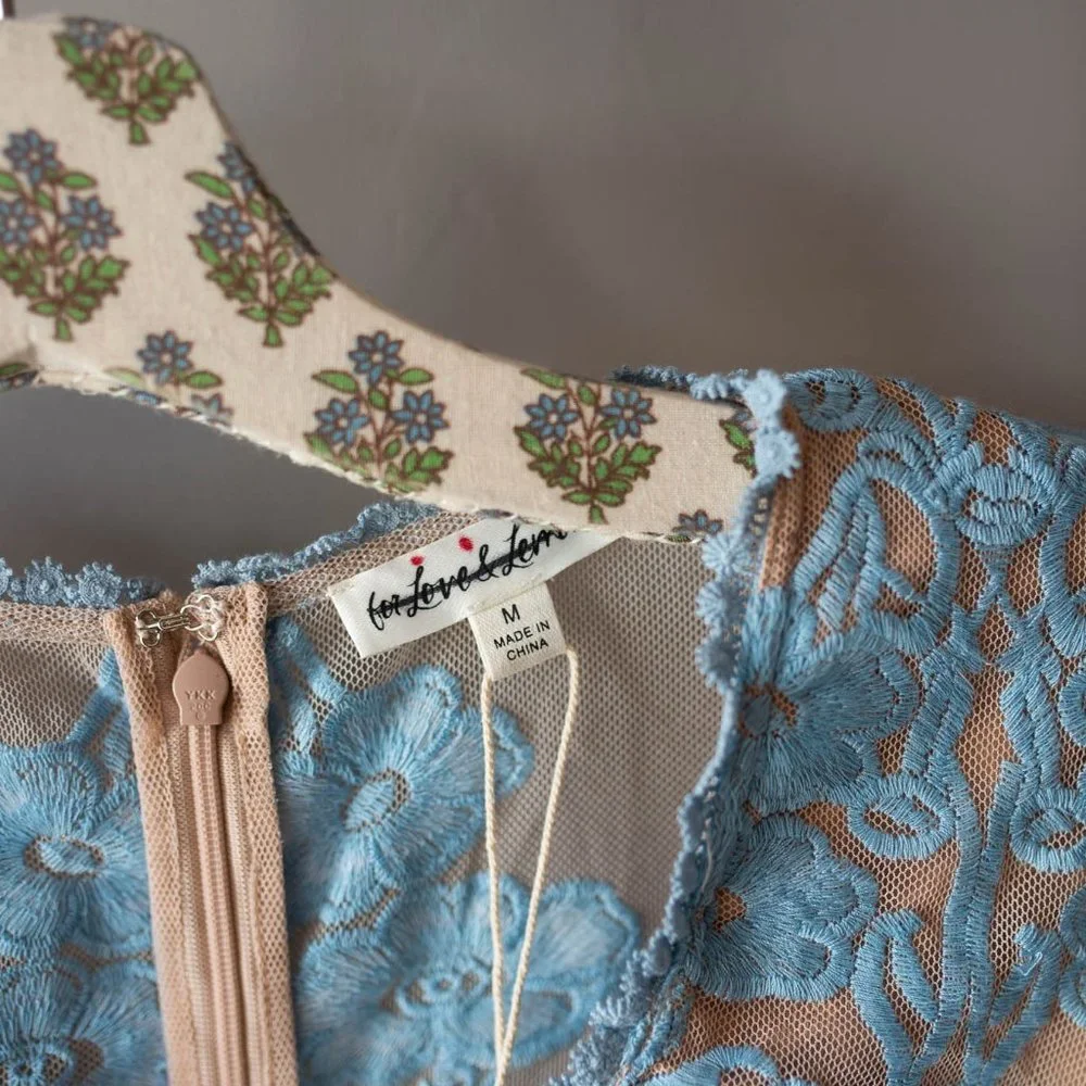For Love And Lemons Temecula Maxi Dress Medium NEW - Picture 5 of 6